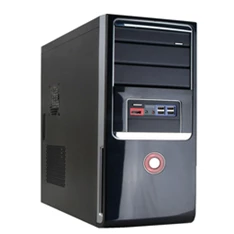 HKC 7041NS 430W 12cm fekete ATX ház