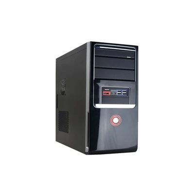HKC 7041NS 430W 12cm fekete ATX ház