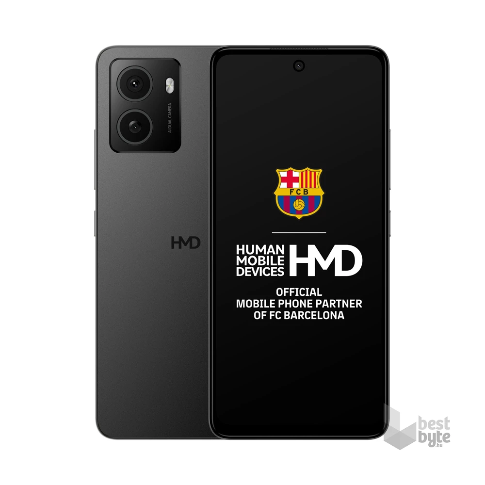 HMD Pulse 4/64GB DualSIM kártyafüggetlen okostelefon - fekete (Android)