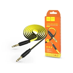 HOCO HOC0263 2m 3,5-3,5mm jack fekete-sárga audio kábel