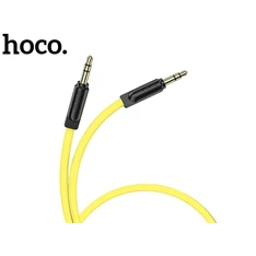 HOCO HOC0263 2m 3,5-3,5mm jack fekete-sárga audio kábel
