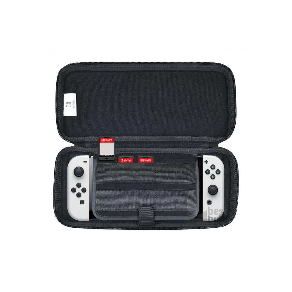 HORI Nintendo Switch OLED Slim Tough Pouch fekete utazótok