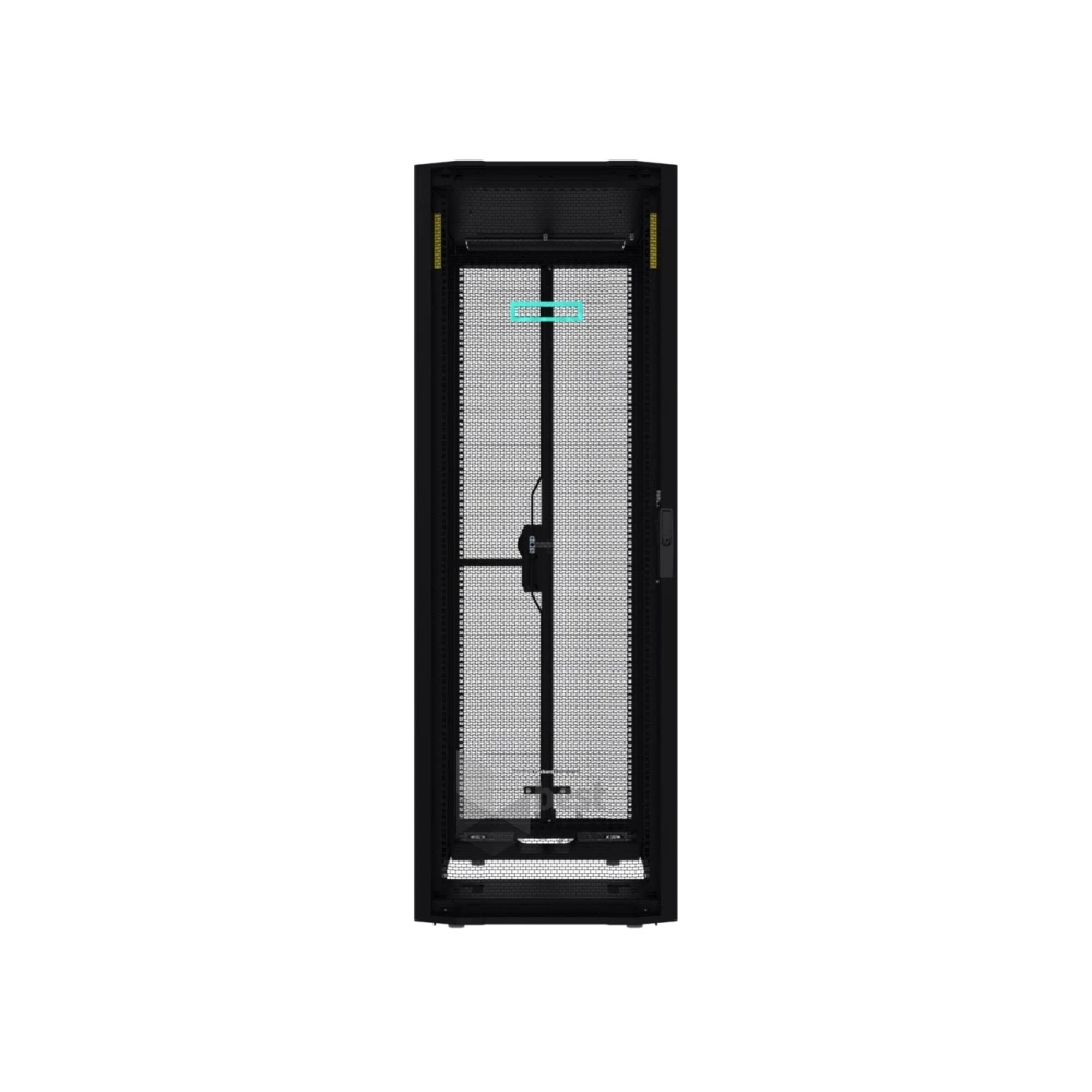 HPE P9K08A 42U 600mmx1075mm G2 Kitted Advanced Shock Rack with Side Panels and Baying