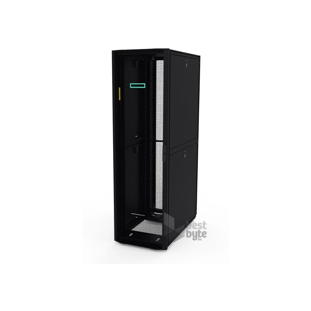 HPE P9K08A 42U 600mmx1075mm G2 Kitted Advanced Shock Rack with Side Panels and Baying