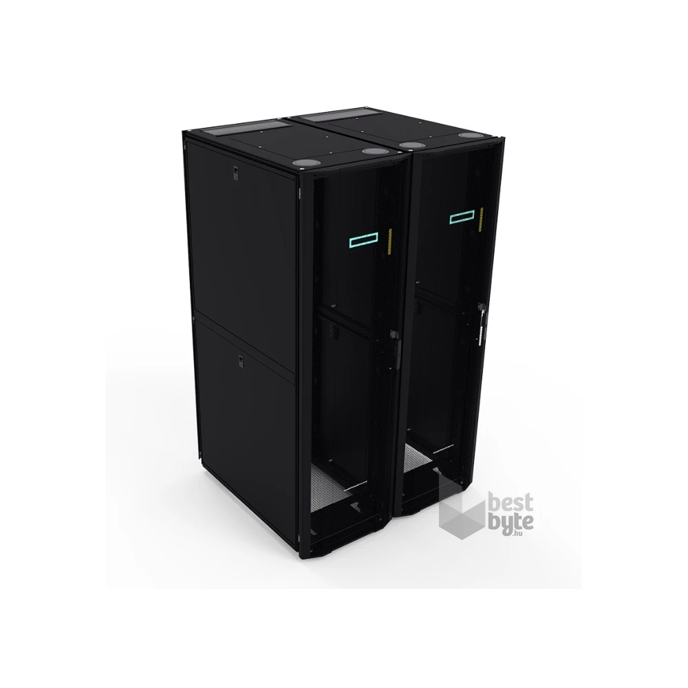 HPE P9K08A 42U 600mmx1075mm G2 Kitted Advanced Shock Rack with Side Panels and Baying