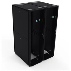 HPE P9K10A 42U 600mmx1200mm G2 Kitted Advanced Shock Rack with Side Panels and Baying