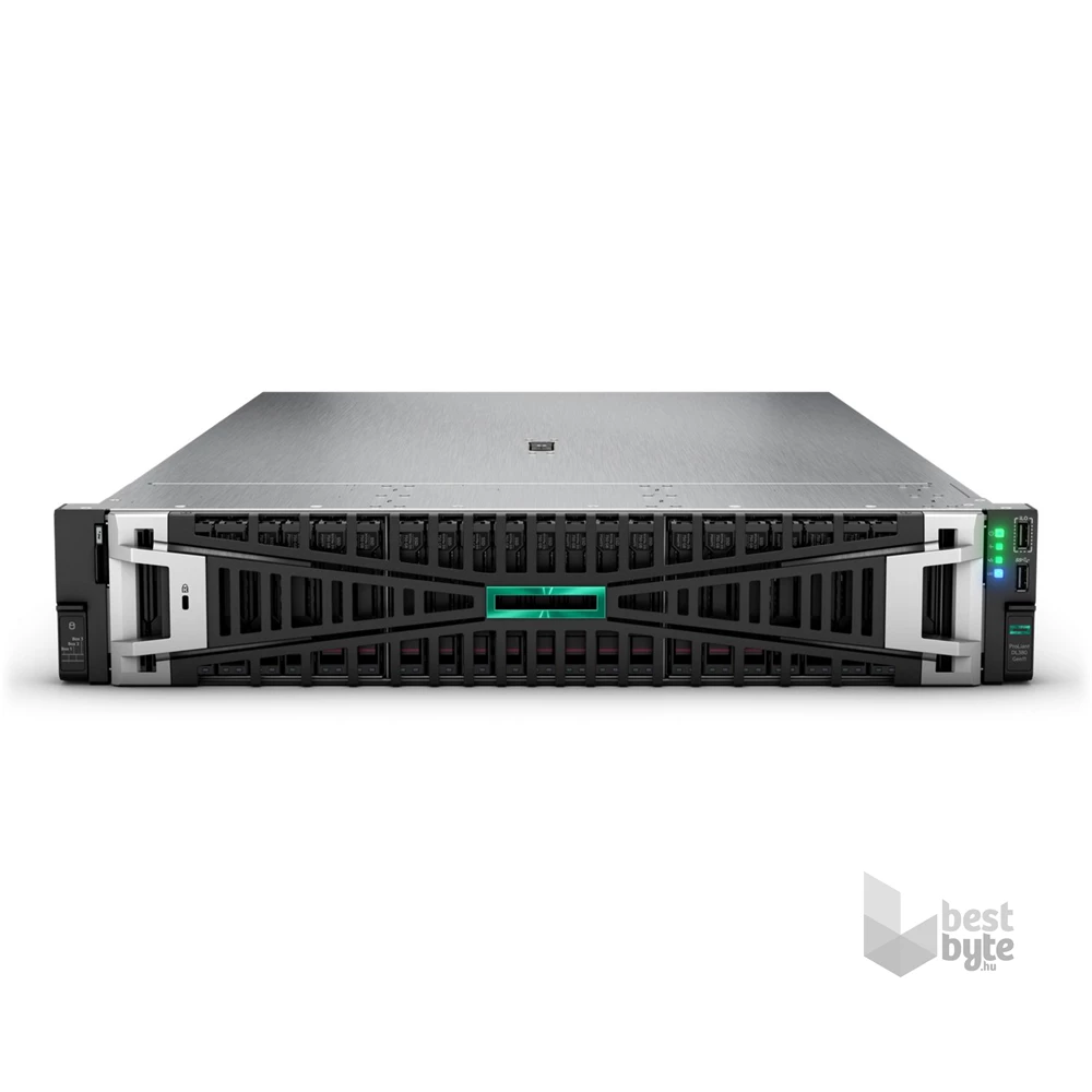 HPE P52561-421 ProLiant DL380 Gen11 5416S 2.0GHz 16-core 1P 32GB-R MR408i-o NC 8SFF 1000W PS Server