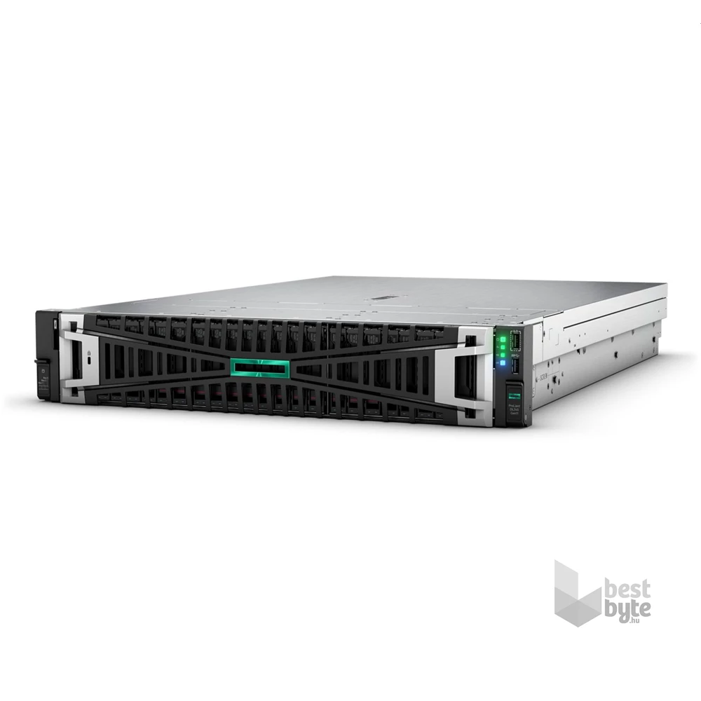 HPE P58793-421 ProLiant DL345 Gen11 9124 3.0GHz 16-core 1P 32GB-R MR408i-o 8LFF 1000W PS EU Server