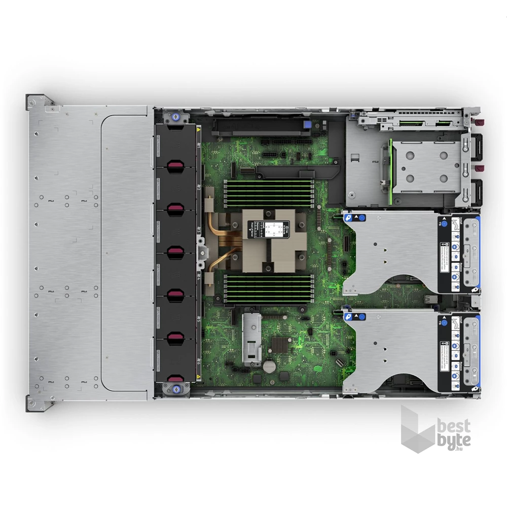HPE P58793-421 ProLiant DL345 Gen11 9124 3.0GHz 16-core 1P 32GB-R MR408i-o 8LFF 1000W PS EU Server