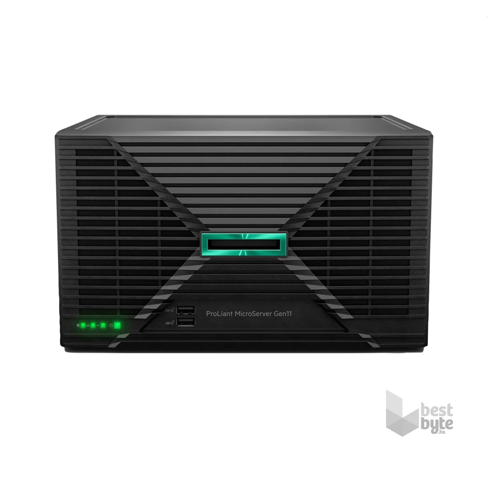 HPE P68819-421 ProLiant MicroServer Gen11 Intel Gold G7400 DC 16GB PC5 DDR5 4800MHz 4xNon-Hot Plug 3.5in Intel VROC 180W