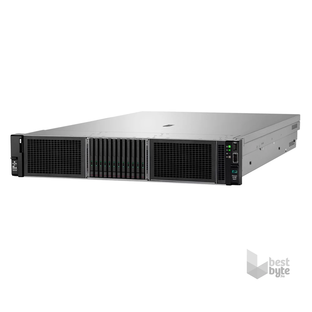 HPE P77996-425 ProLiant DL380 Gen11 4510 12c 64GB-R 8SFF 2x2.4TB HDD 2x1000W PS EU Svr w/Microsoft Windows 2025