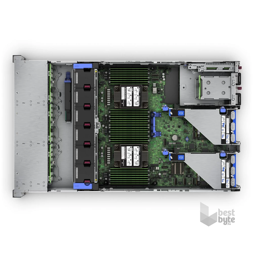 HPE P83120-425 ProLiant DL380 Gen11 4510 2.4GHz 12c 1P 2x32GB-R 8SFF MR408i-o 2x480GB SSD 2x1000W PS EU Server