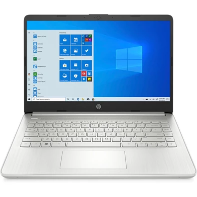 HP 14s-dq2007nh laptop (14"FHD Intel Core i3-1115G4/Int. VGA/8GB RAM/256GB/Win10) - ezüst