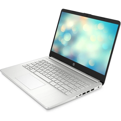 HP 14s-fq0018nh laptop (14"FHD AMD Ryzen 5-4500U/Int. VGA/8GB RAM/512GB/DOS) - ezüst