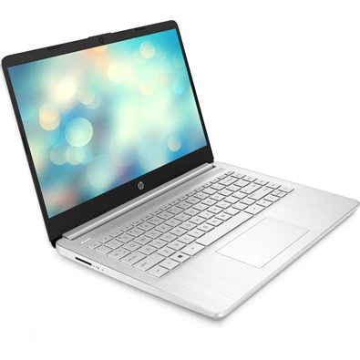 HP 14s-fq0020nh laptop (14"FHD AMD Ryzen 5-4500U/Int. VGA/8GB RAM/256GB/DOS) - ezüst