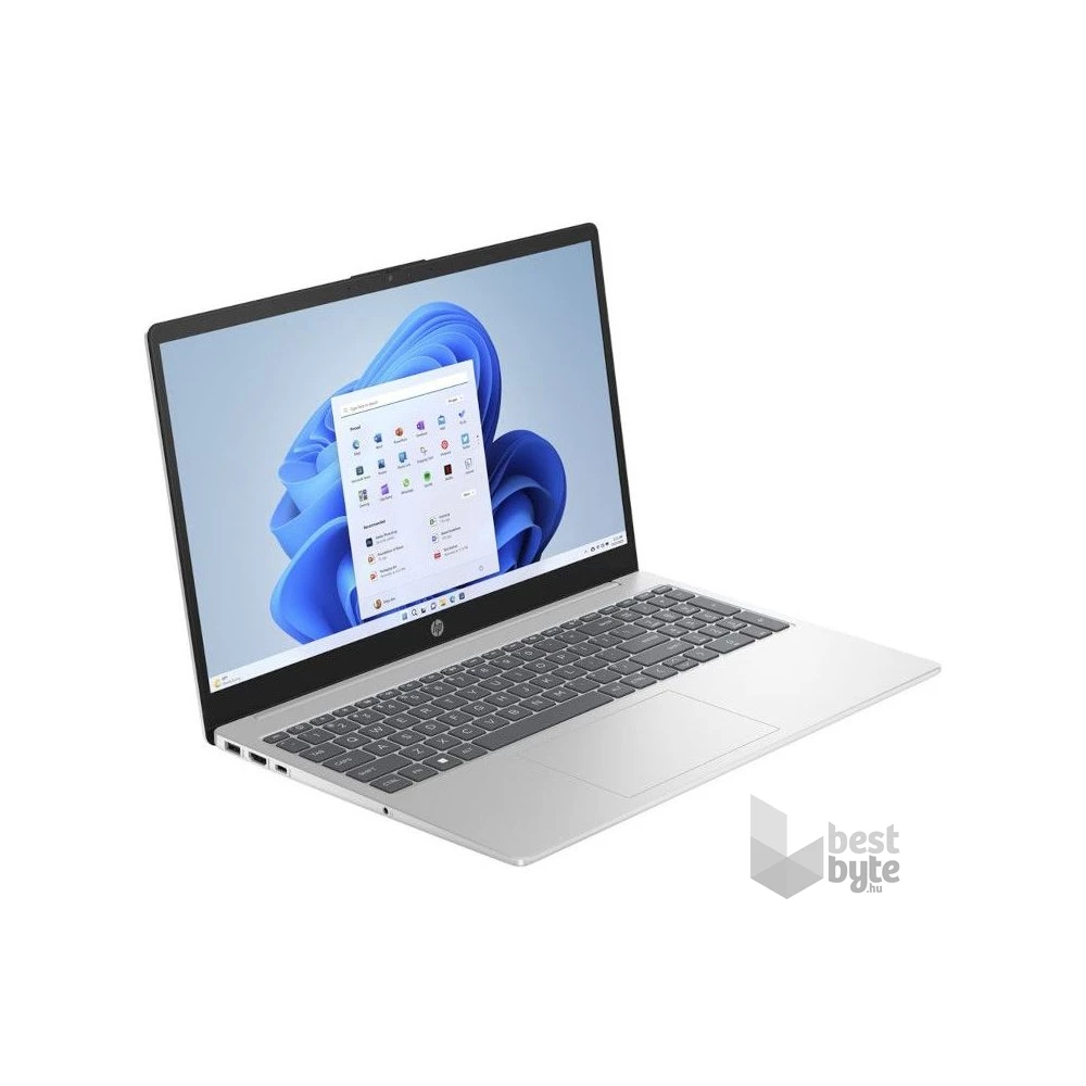 HP 15-fc0028nh laptop (15,6"FHD/AMD Ryzen 3 7320U/Int.VGA/8GB RAM/512GB/Win11) - ezüst