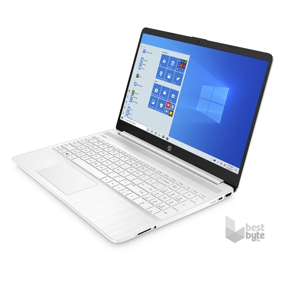 HP 15s-eq1023nh laptop (15,6"FHD AMD Ryzen 3-3250U/Int. VGA/4GB RAM/128GB/Win11) - fehér