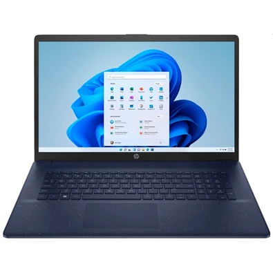 HP 17-cn2333nh laptop (17,3"FHD/Intel Core i5-1235U/Int.VGA/8GB RAM/256GB/Win11) - kék