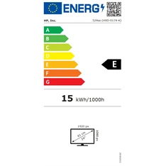 HP 23,8" 524sa FHD IPS HDMI/VGA ezüst monitor