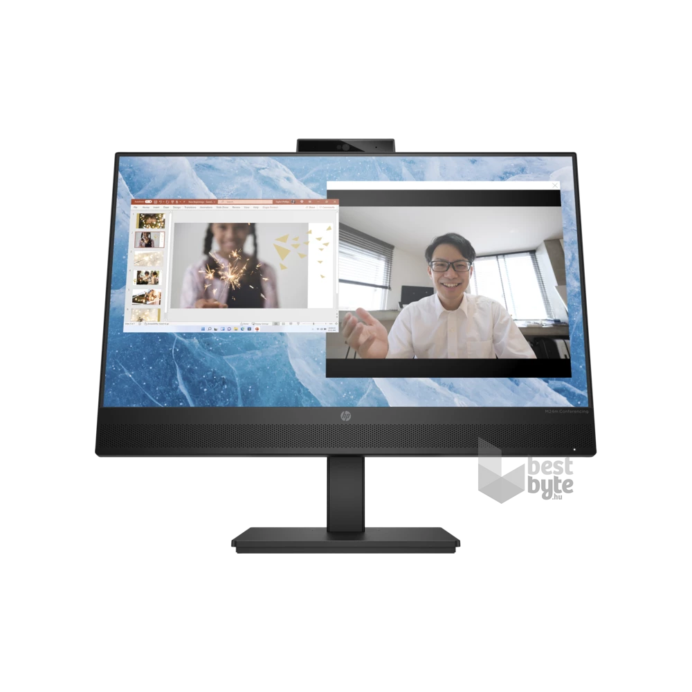 HP 24" M24m FHD IPS HDMI/DP/USB/USB-C konferencia monitor