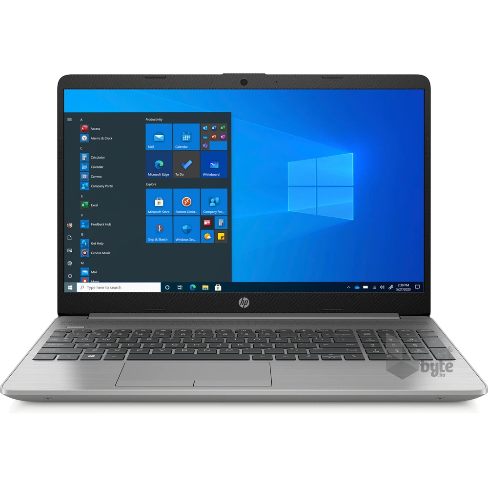 HP 250 G8 laptop (15,6"FHD Intel Core i5-1035G1/Int. VGA/8GB RAM/256GB/DOS) - ezüst