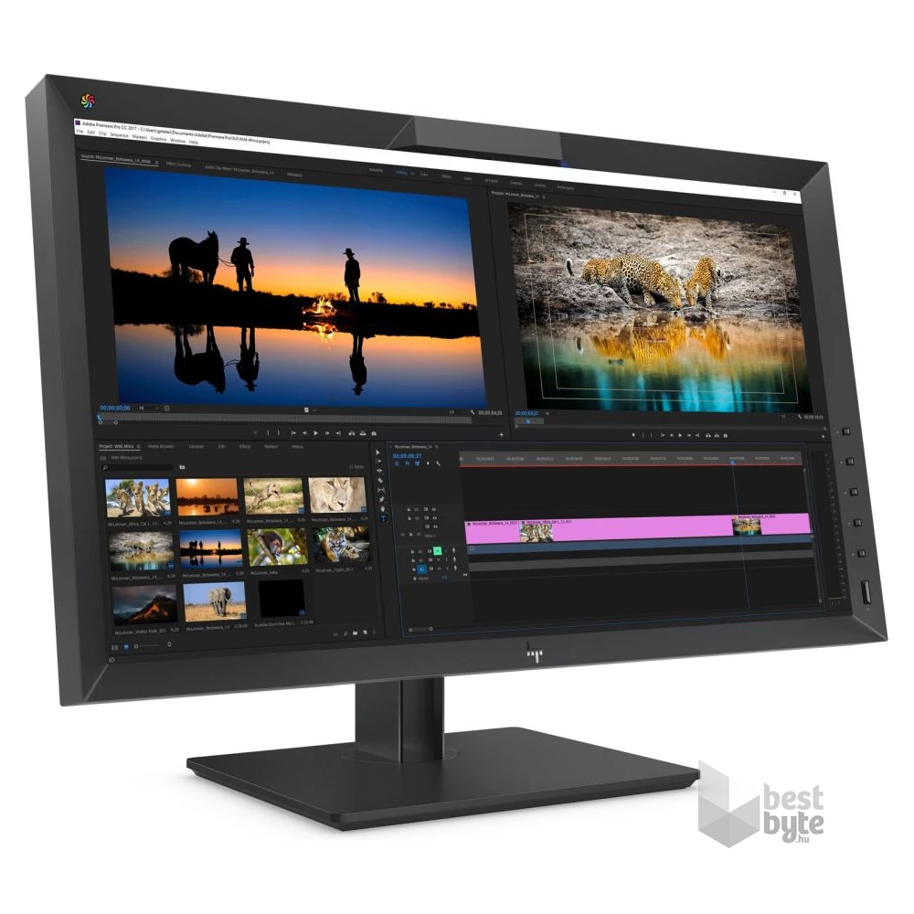 HP 27" 2NJ08A4 Z27x G2 QHD IPS HDMI/DP/USB fekete LED monitor