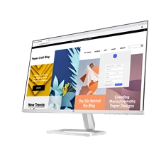 HP 27" Series 5 527sw FHD IPS VGA/HDMI fehér monitor