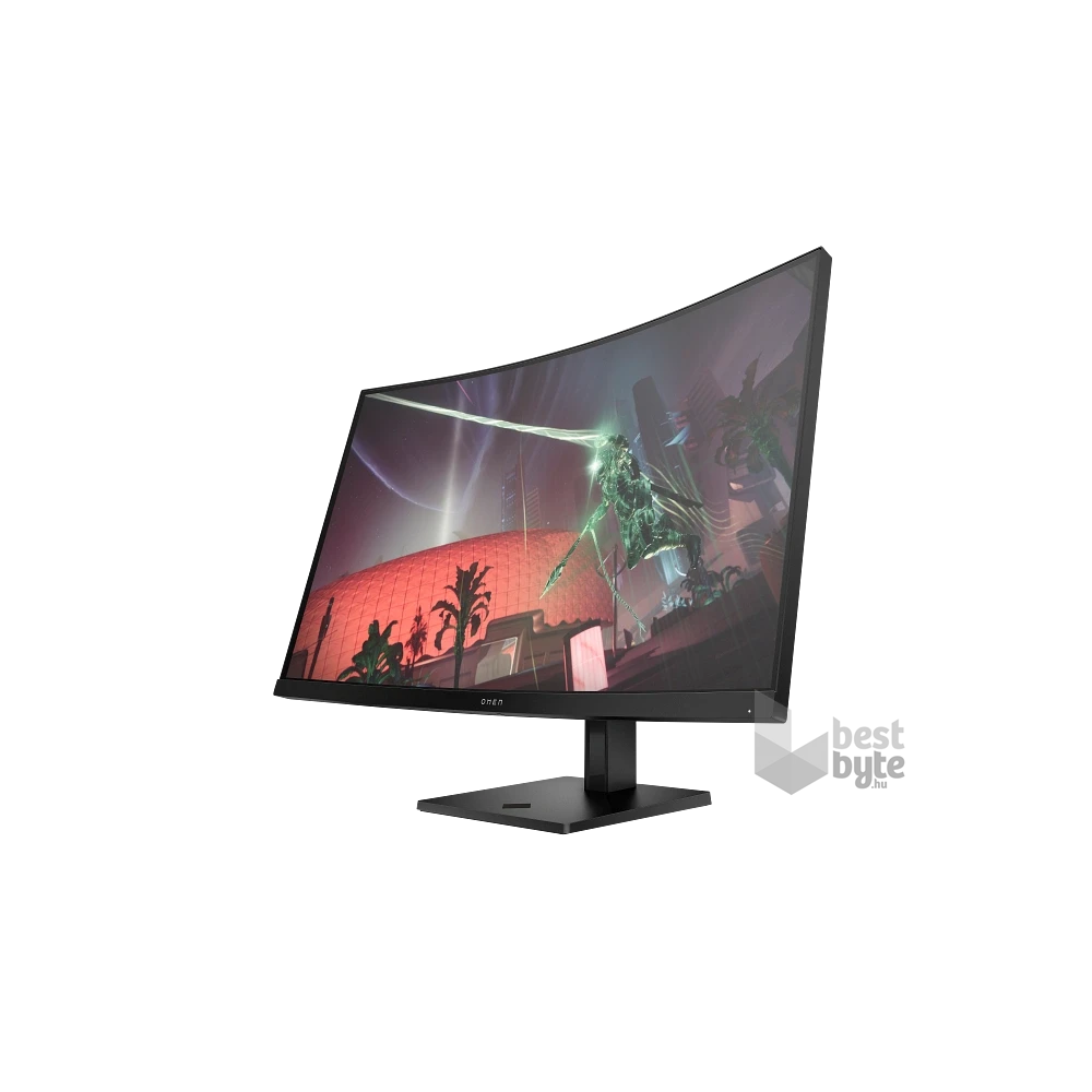 HP 31,5" OMEN 32c QHD 165Hz DP/HDMI ívelt fekete gamer monitor