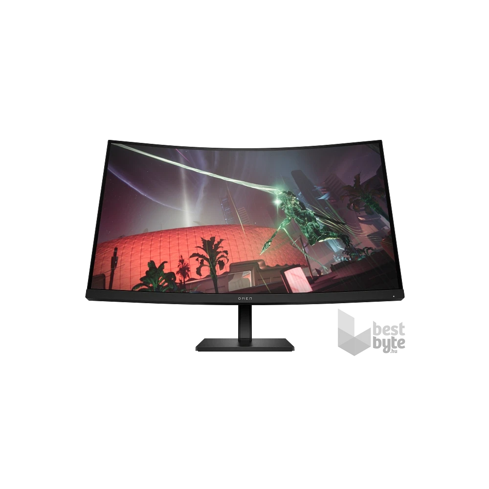HP 31,5" OMEN 32c QHD 165Hz DP/HDMI ívelt fekete gamer monitor