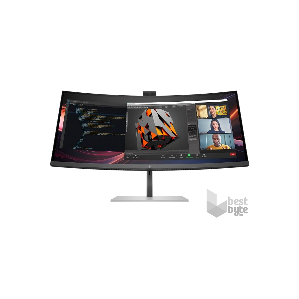 HP 34" Series7 Pro 734pm WQHD HDMI/DP/USB fekete monitor
