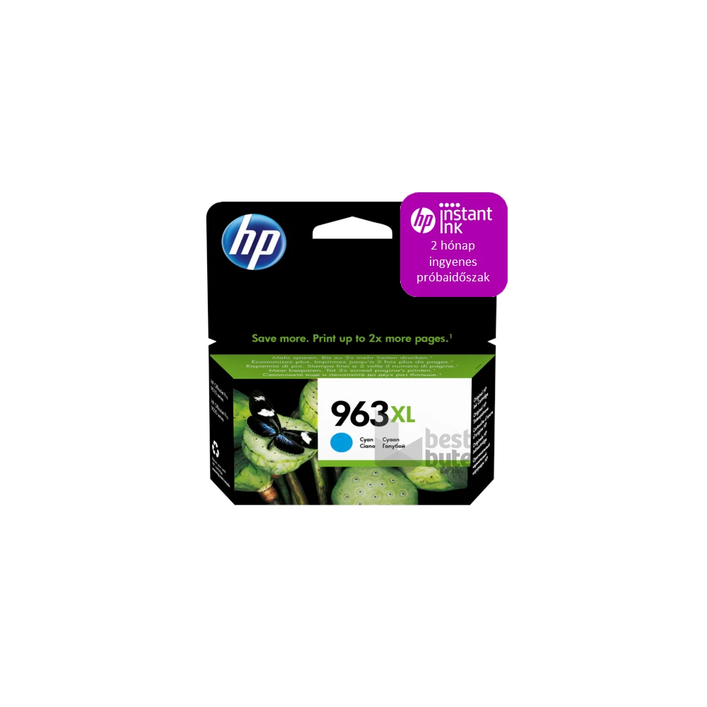 HP 3JA27AE (963XL) cián tintapatron