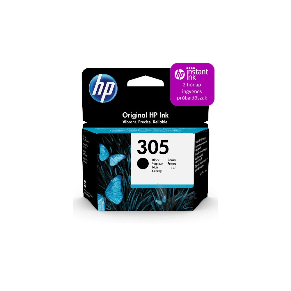 HP 3YM61AE (305) fekete tintapatron