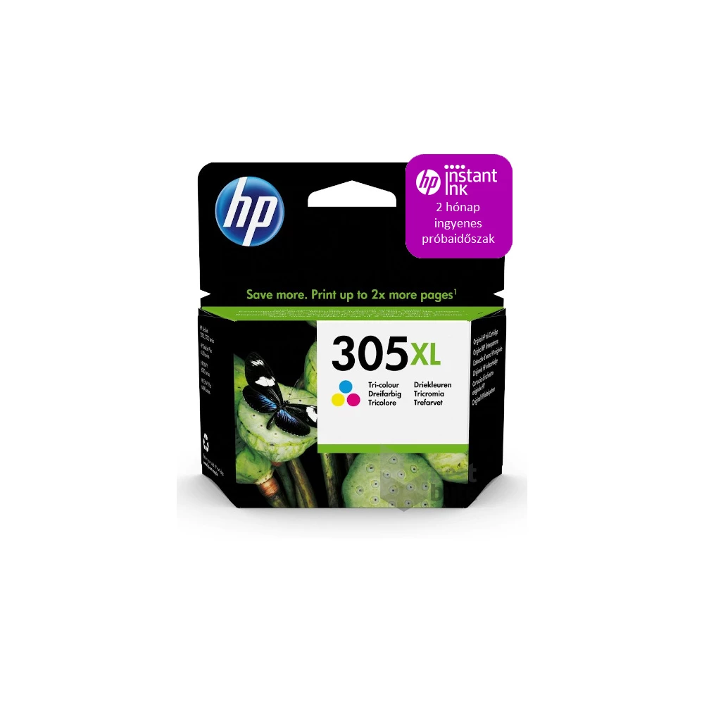 HP 3YM63AE (305XL) háromszínű nagykapacítású tintapatron