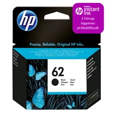 HP C2P04AE (62) fekete tintapatron