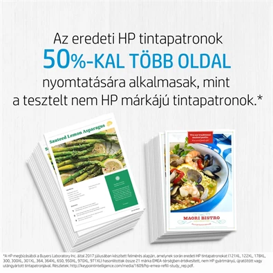 HP C2P06AE (62) háromszínű tintapatron