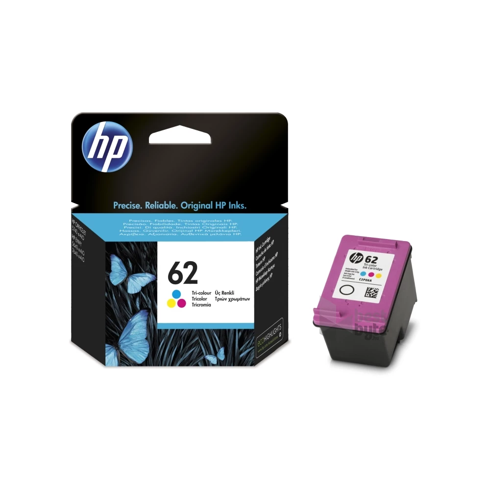 HP C2P06AE (62) háromszínű tintapatron