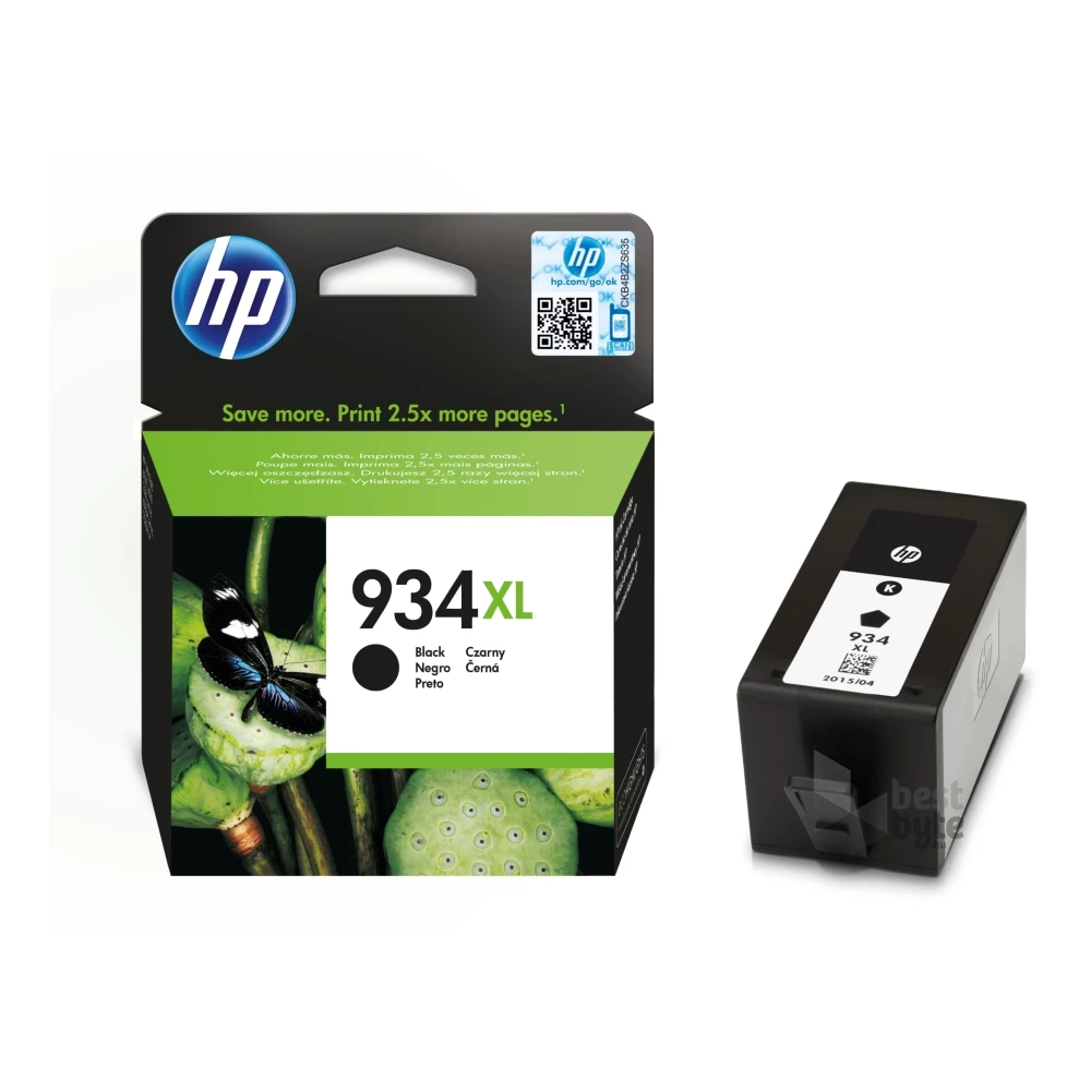 HP C2P23AE (934XL) fekete nagykapacítású tintapatron
