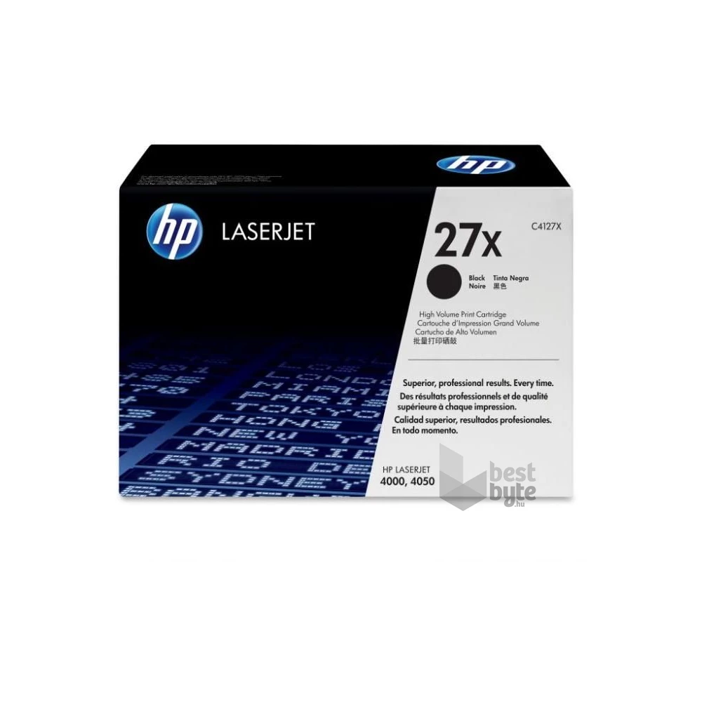 HP C4127X (27X) fekete toner