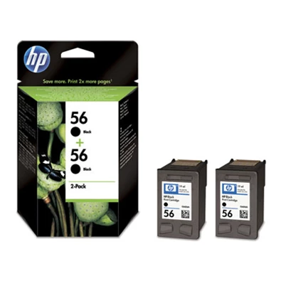 HP C9502AE (56) duopack fekete tintapatron