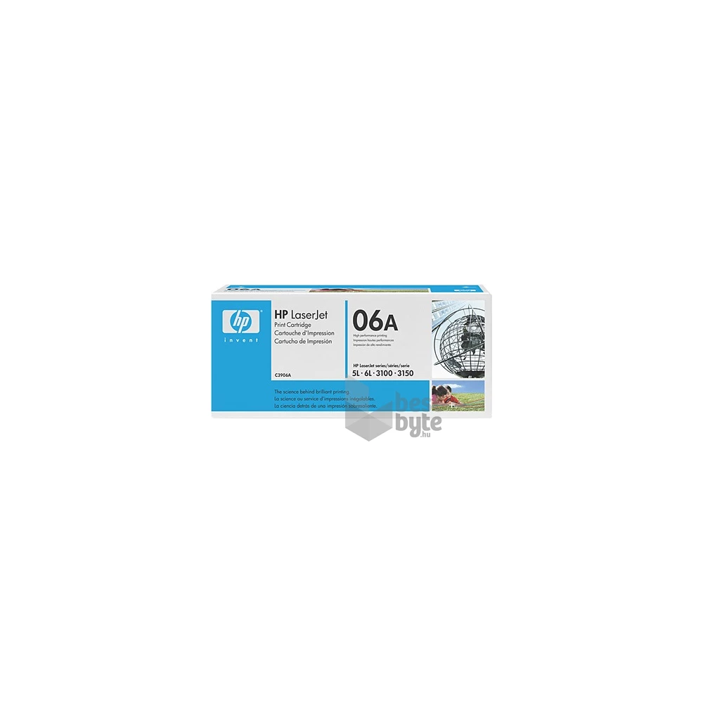 HP C3906A (06A) fekete toner