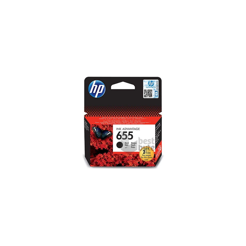 HP CZ109AE (655) fekete tintapatron