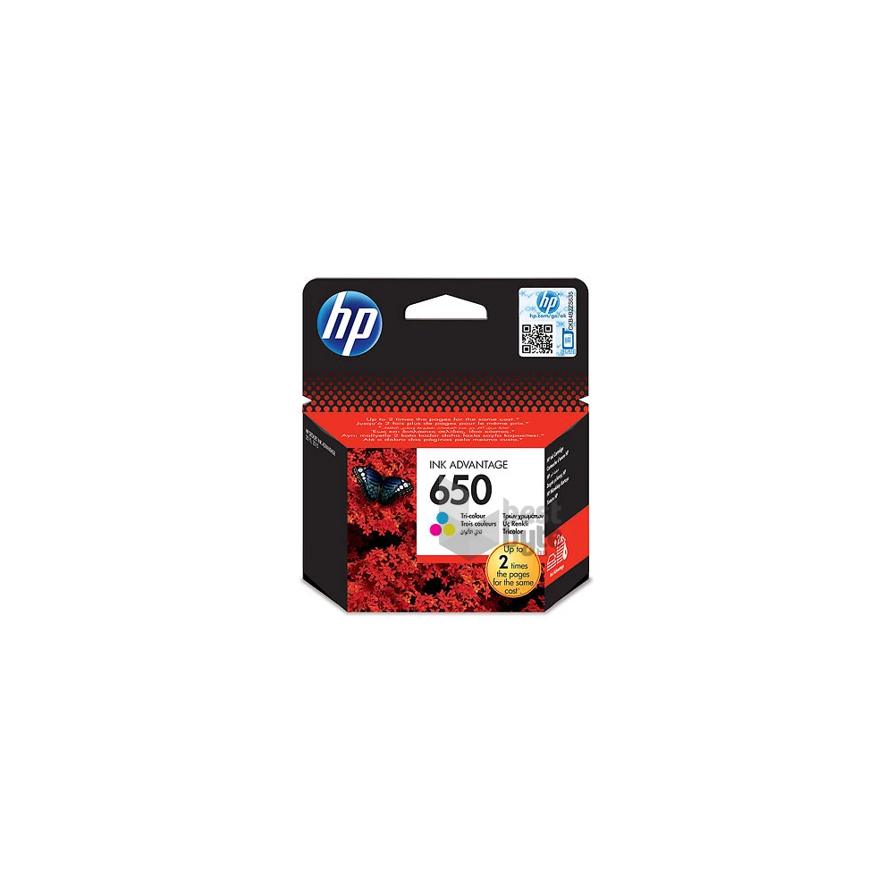 HP CZ102AE (650) háromszínű tintapatron