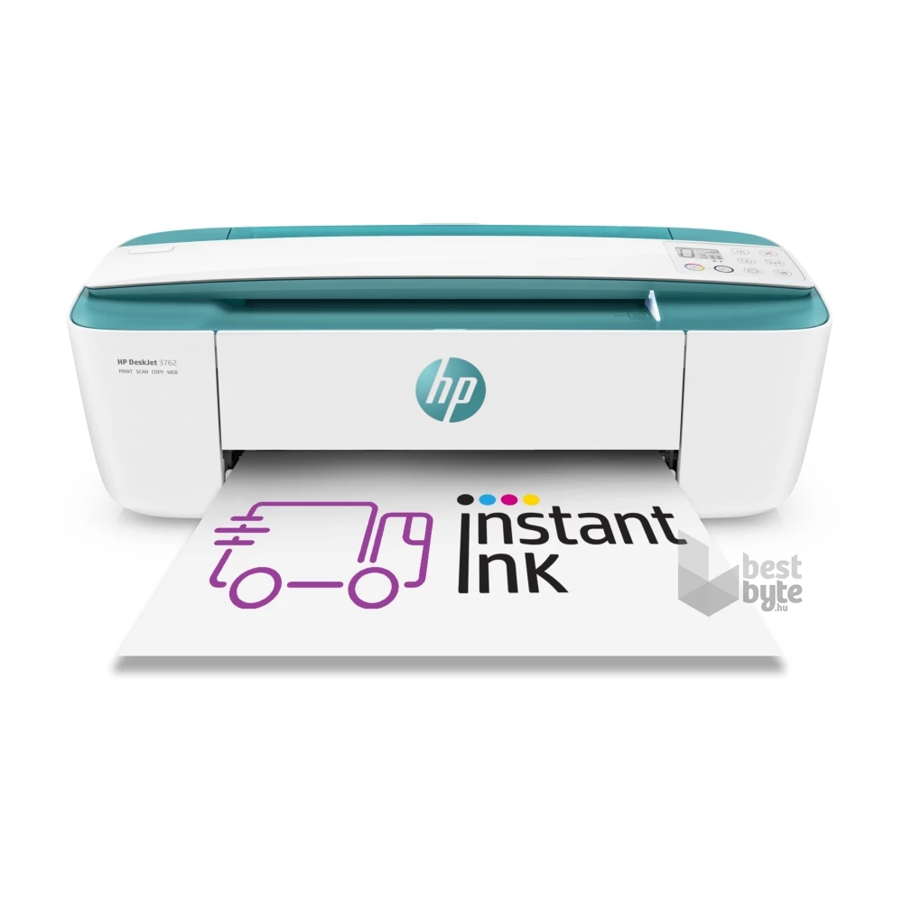 HP DeskJet 3762 tintasugaras multifunkciós Instant Ink ready nyomtató