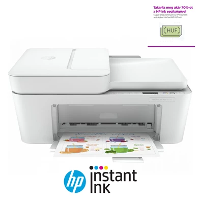 HP DeskJet Plus 4120 színes multifunkciós Instant Ink ready nyomtató