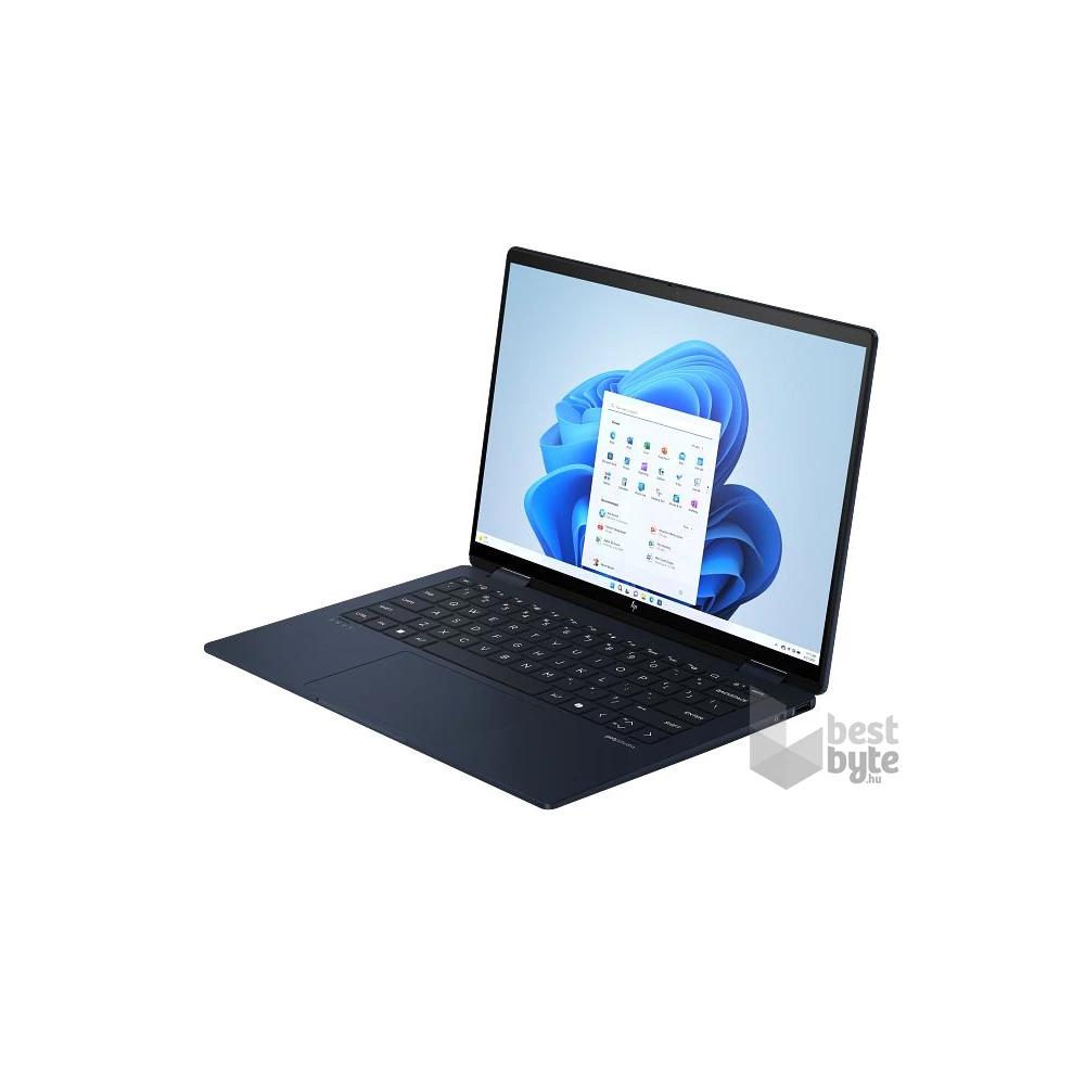 HP ENVY x360 14-fc0004nh laptop (14"2.8K/Intel Core Ultra 7 155U/Int.VGA/32GB RAM/1TB/Win11) - kék