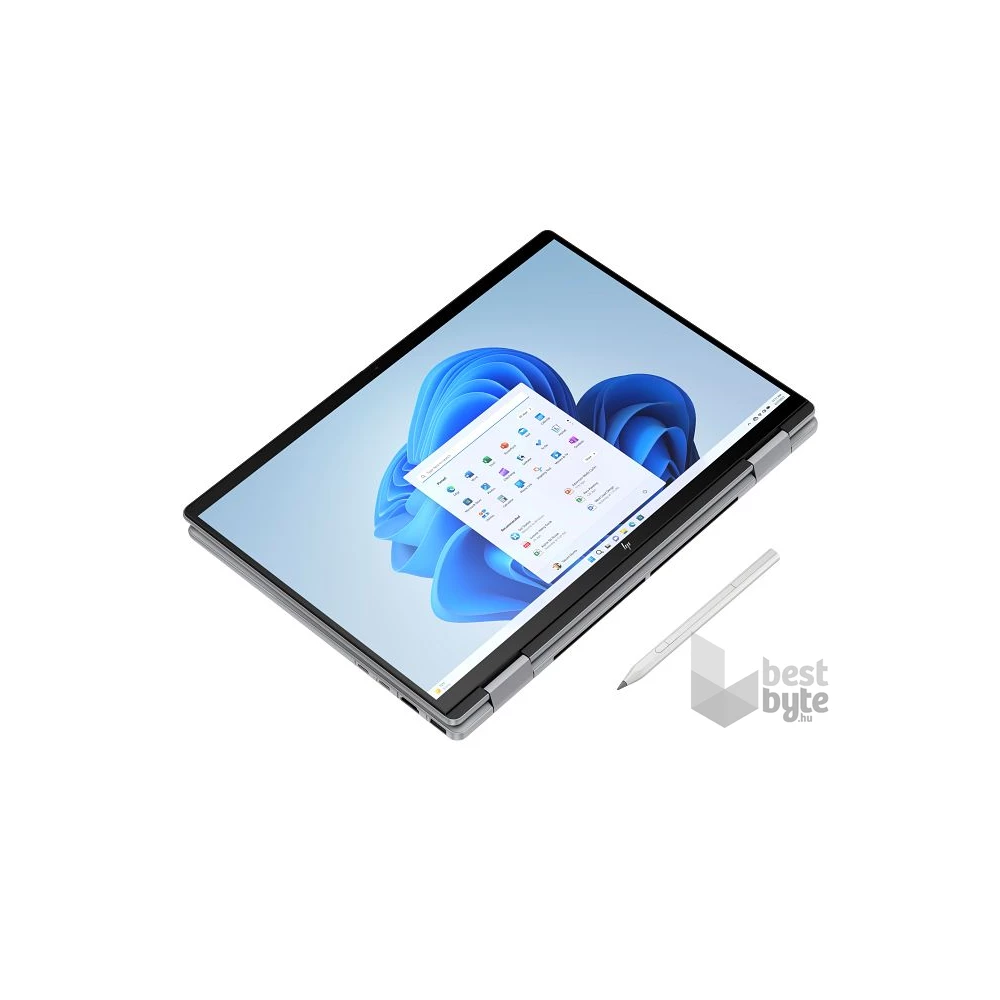 HP ENVY x360 14-fc0005nh laptop (14"2.8K/Intel Core Ultra 7 155U/Int.VGA/32GB RAM/1TB/Win11) - ezüst