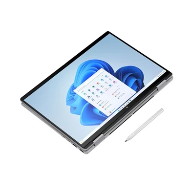 HP ENVY x360 14-fc0005nh laptop (14"2.8K/Intel Core Ultra 7 155U/Int.VGA/32GB RAM/1TB/Win11) - ezüst