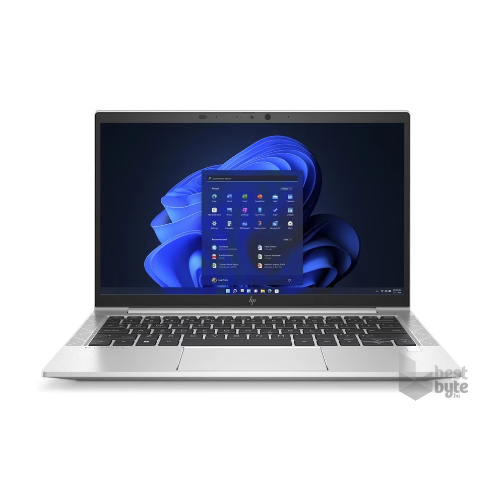 HP EliteBook 830 G8 laptop (13,3"FHD/Intel Core i5-1135G7/Int.VGA/16GB RAM/512GB/Win11 Pro) - ezüst