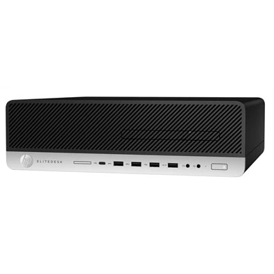 HP EliteDesk 800 G5 SFF/i5-9th/16GB/512GB SSD/Win Pro COA fekete asztali számítógép (Használt A)