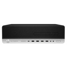 HP EliteDesk 800 G5 SFF/i5-9th/16GB/512GB SSD/Win Pro COA fekete asztali számítógép (Használt A)